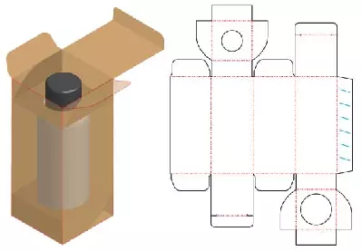 Structural packaging design services by packaging producer